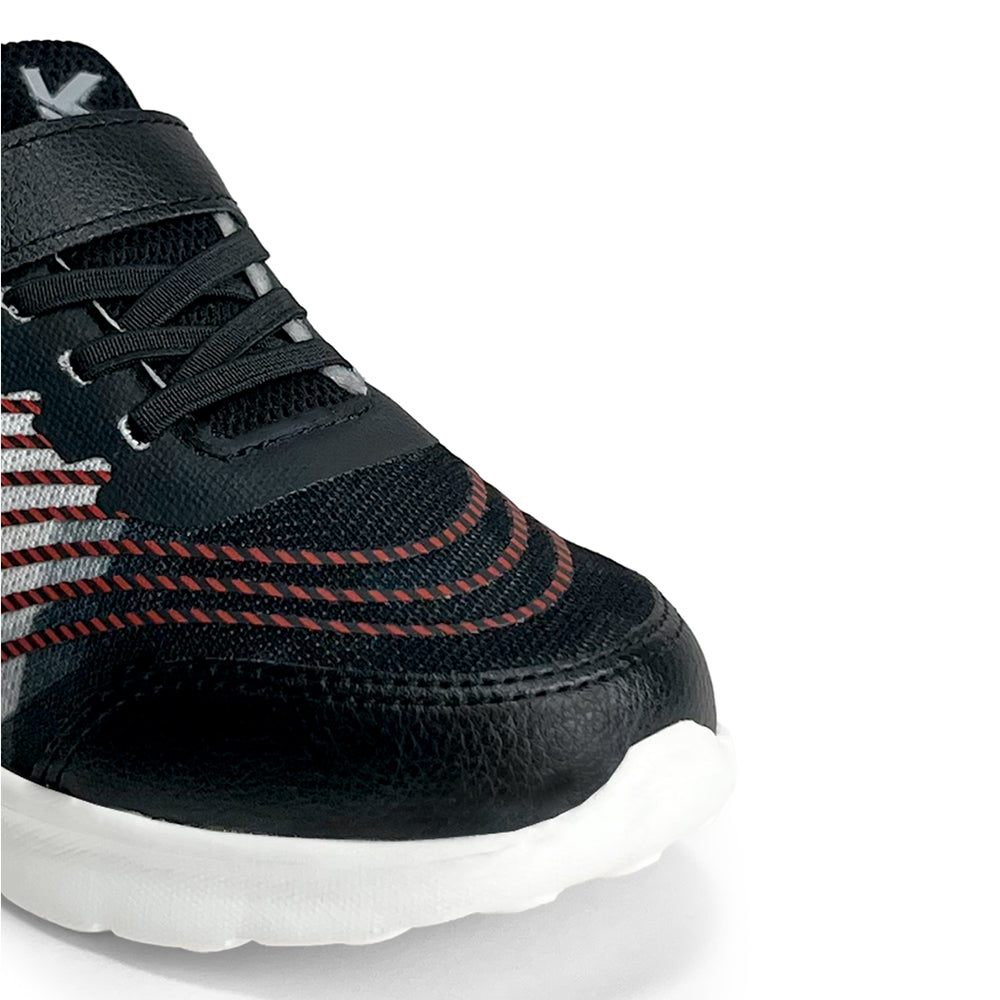 Surge - Red Black Sneaker - Hopits