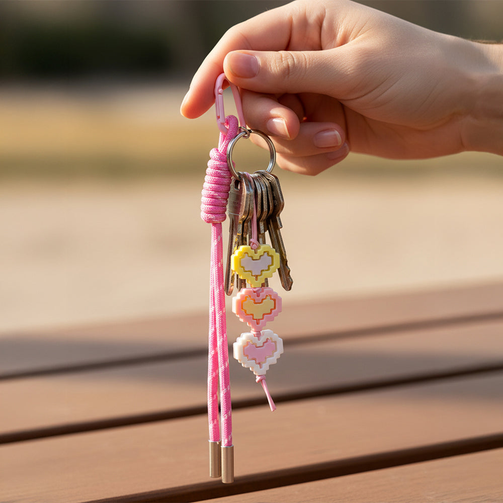 Charms- pink heart - Hopits