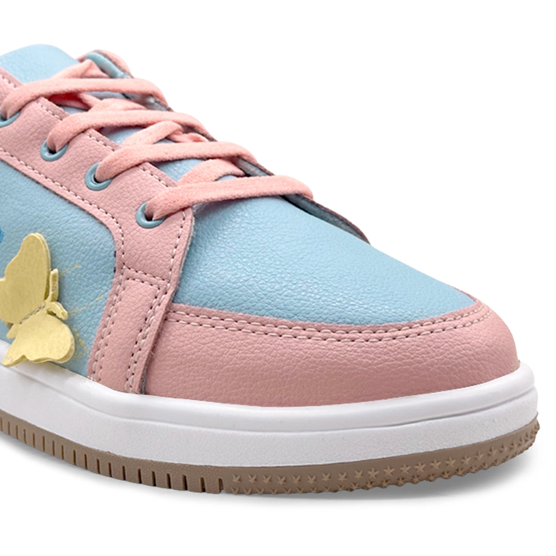 Aero kicks - Pastel Colour-block Sneakers - Hopits