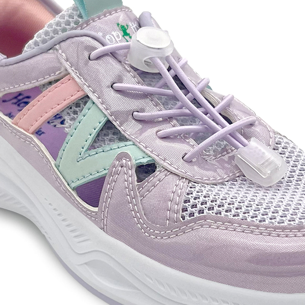 FlexTrek Toggle Clasp Closure Sneaker Shoes-Lavender - Hopits