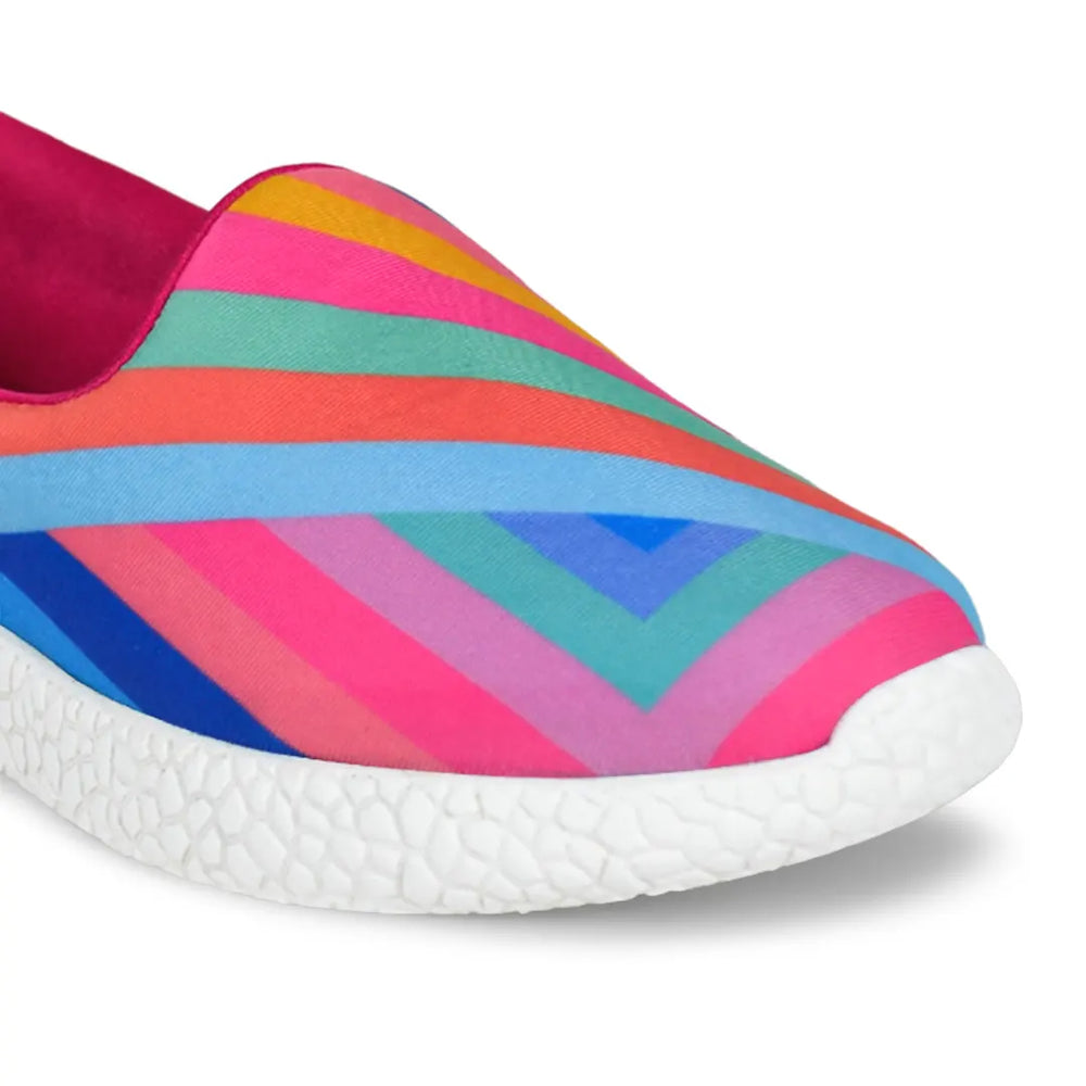 Explorer - Illusion Stripes Loafers - Hopits