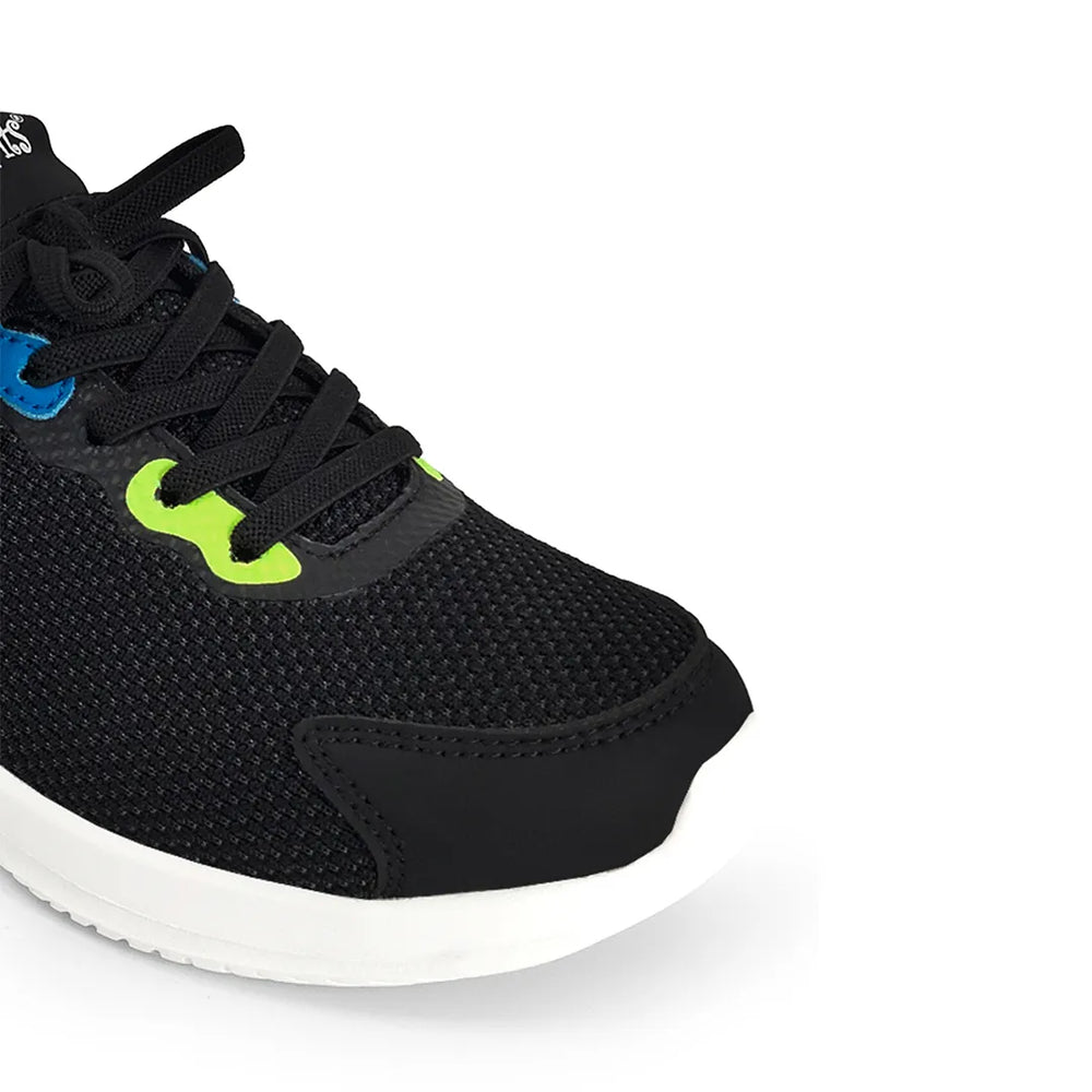 Easy-On Boys Black  Sneakers - Hopits