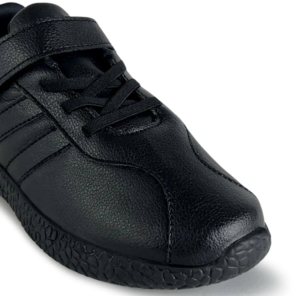 Skudo- Black School Shoes - Hopits