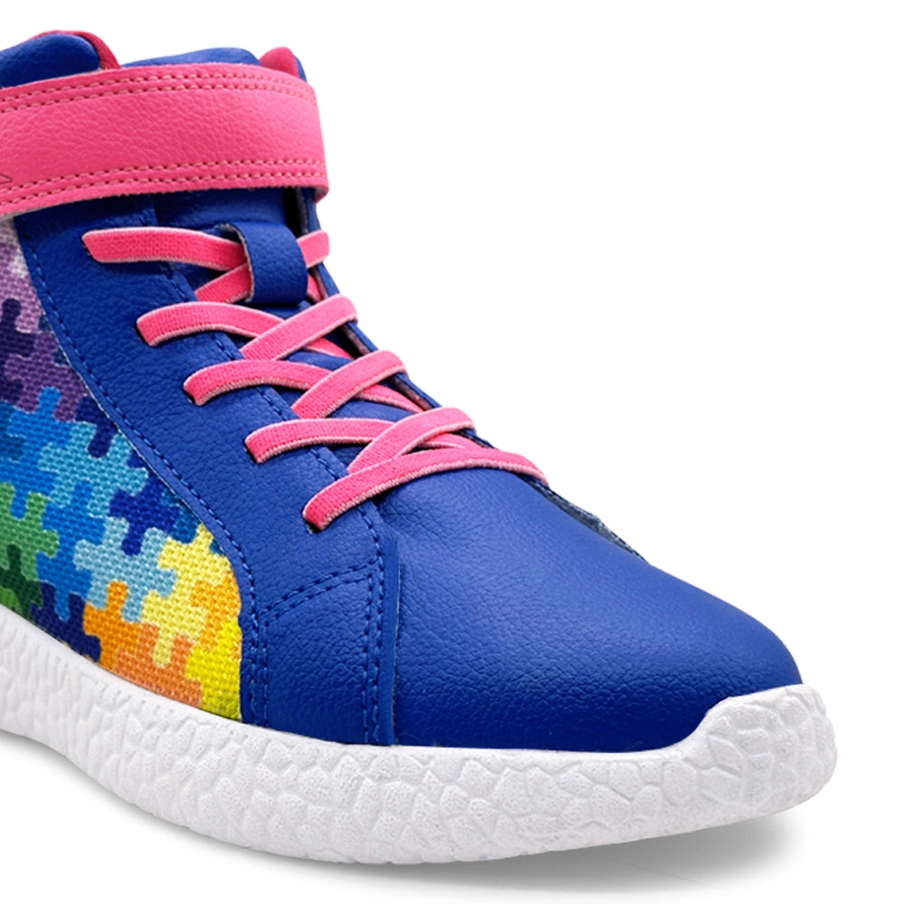 Rise - Puzzle High Top Sneakers - Hopits