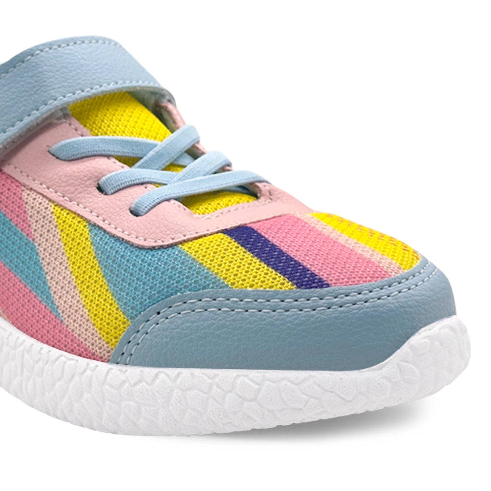 Surge- Peach Abstract - Sports Shoes - Hopits