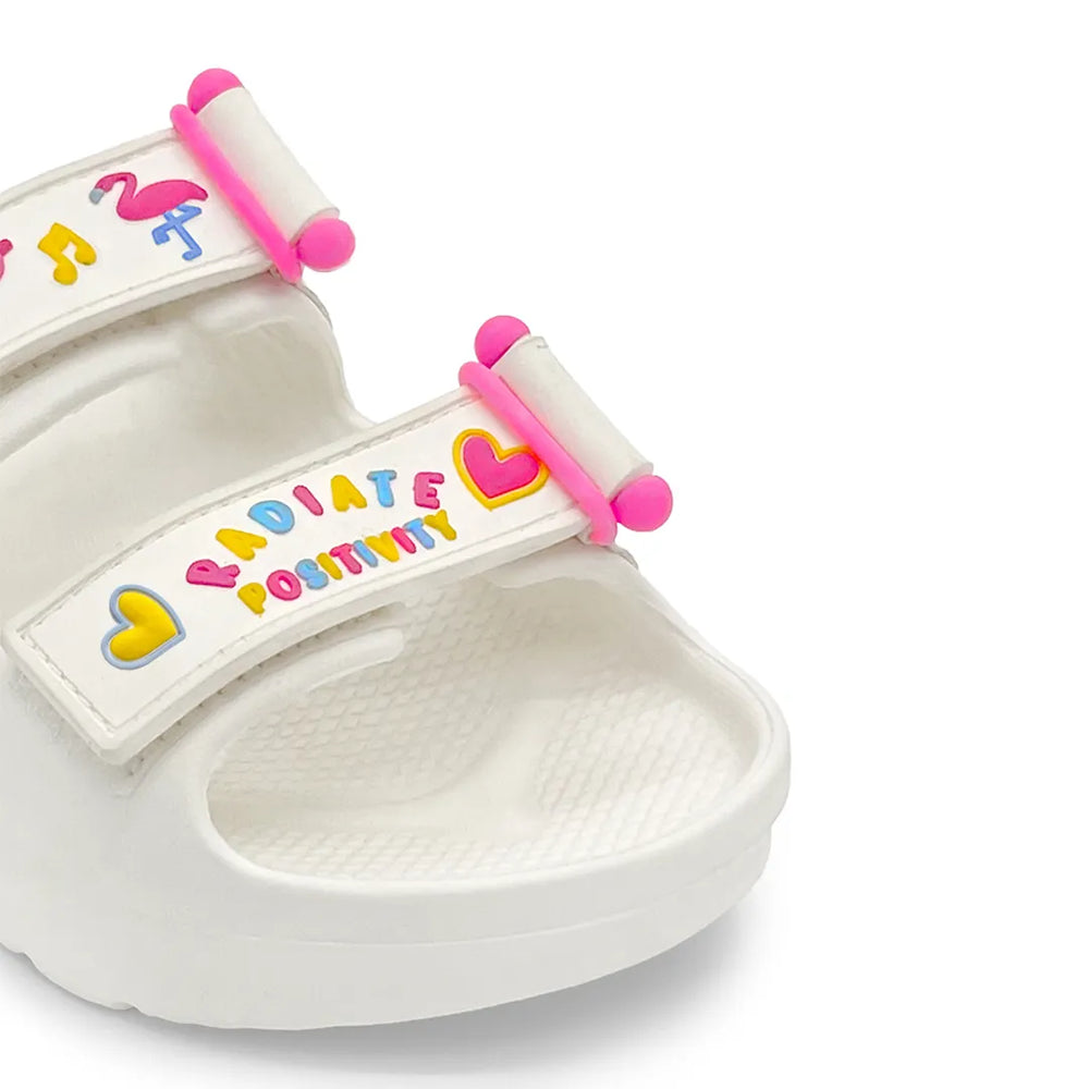 Evolve-Hopits Girl White Waterproof Sandal - Hopits