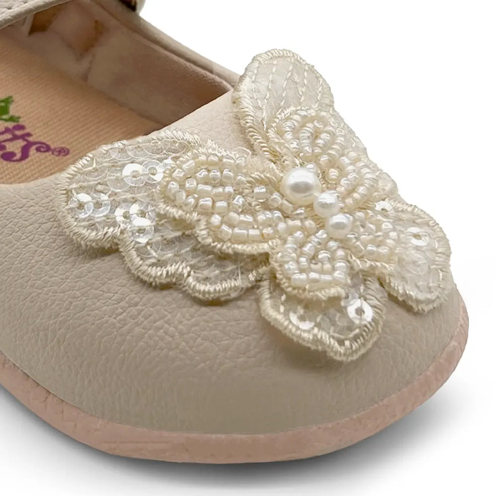 Shimmer Butterfly : Beige Ballerina - Hopits