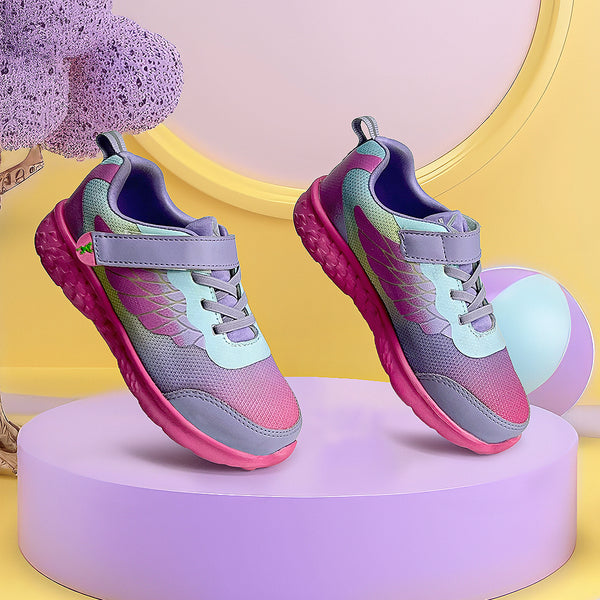 Surge Girls Purple & Pink Sneakers alternate