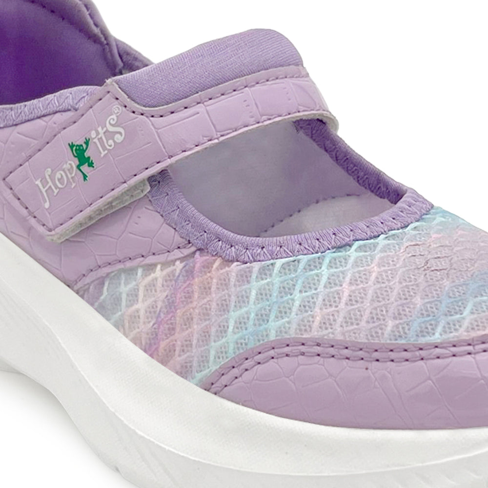 Mary Jane Girls Lavender Sporty Ballerinas