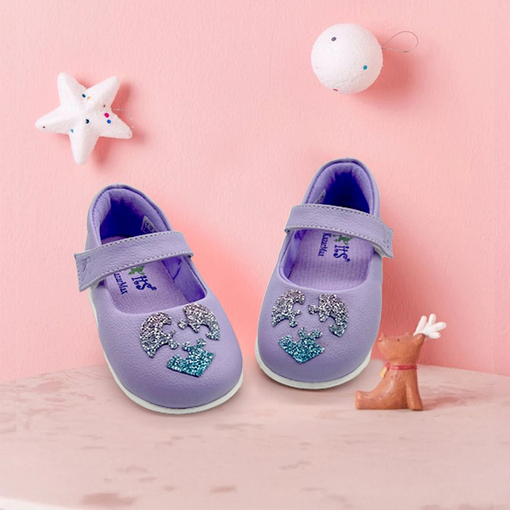 Gardenia Baby - Lavender Glitter Heart Ballerina - Hopits