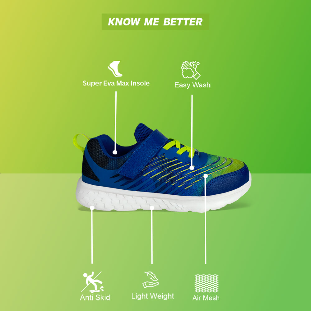 Surge - Navy Green Sneaker - Hopits