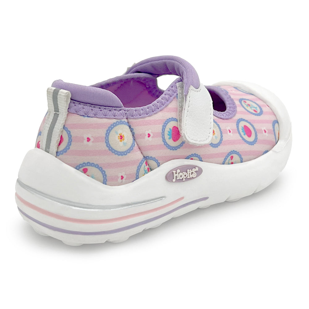 EasyFlex Mary Janes Pink Strawberry Print Ballet Flat - Hopits