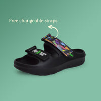 Evolve Kids Black Waterproof Sandals
