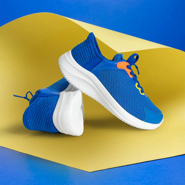 Easy-On Boys Royal Blue Sneakers