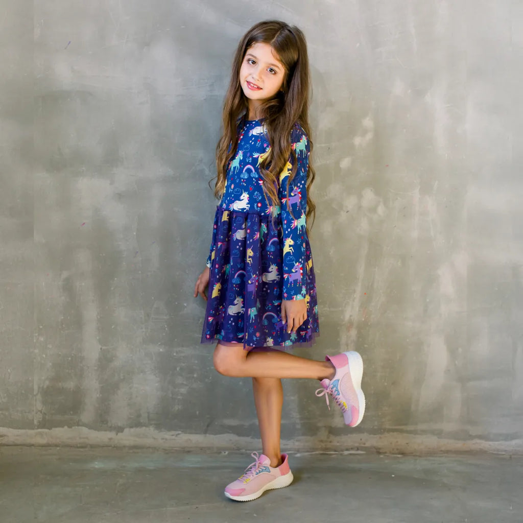 Easy-On Girls Light Pink Sneakers – Hopits