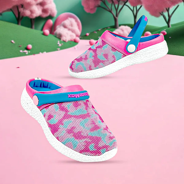 Wanderer Girls Pink Camo Clogs (Kids)