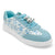 WonderWalk Teddy Floral Modified Lace-Up & Hook Loop Closure Casual Sneakers Shoes-Light/Sky Blue - Hopits