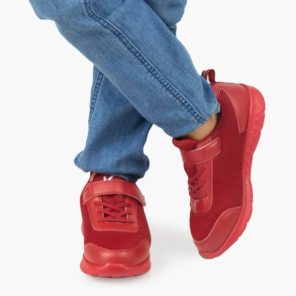 Surge - Red Monotone Sneakers - Hopits