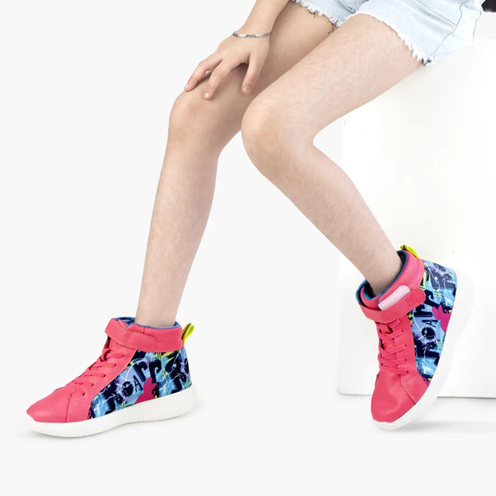 Rise - Dino-Roar High Top Sneakers - Hopits