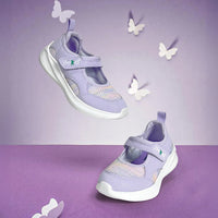 Mary Jane Girls Lavender Sporty Ballerinas