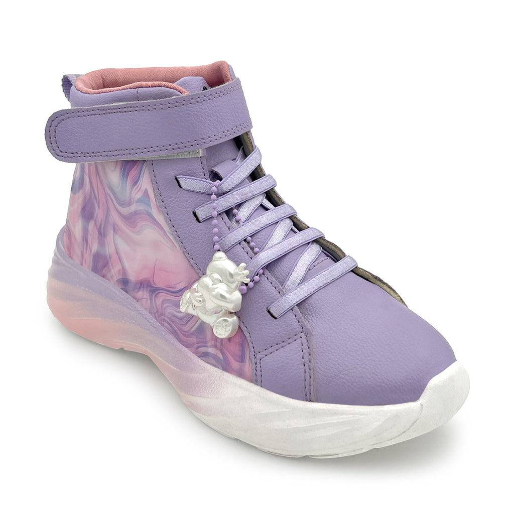 Rise-Purple Marble Pattern with Removable Charms - Hopits