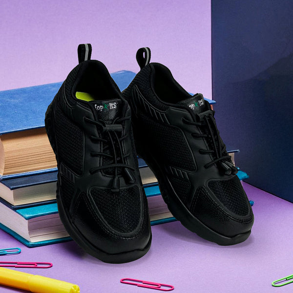 Skudo - Black School Shoes alternate