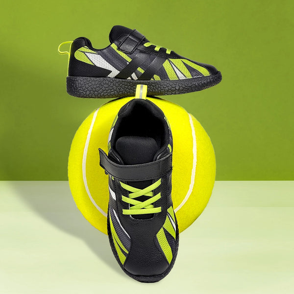 Surge Boys Black Neon Blaze Sneakers